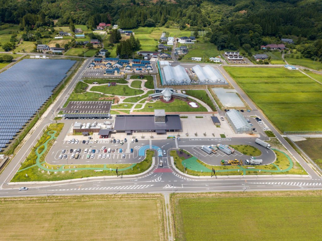 道の駅と風の子広場